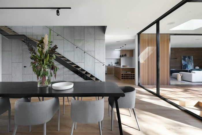 Cozinha e sala integradas